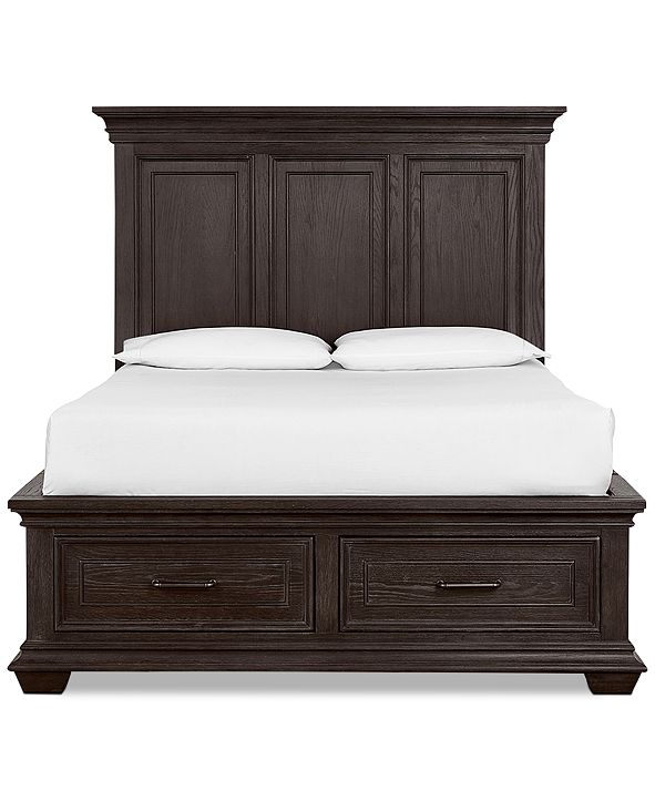 Furniture Hansen Storage Queen Bed, Created for Macy's ...