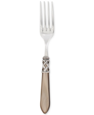 Vietri Aladdin Brilliant Serving Fork In Beigekhaki