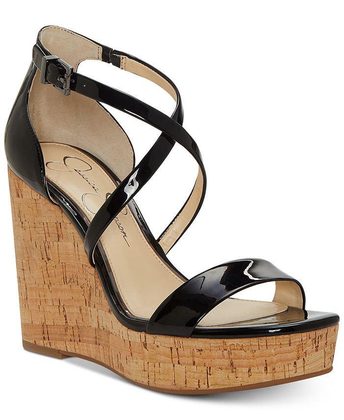 Jessica Simpson Stassi Platform Wedge Sandals - Macy's
