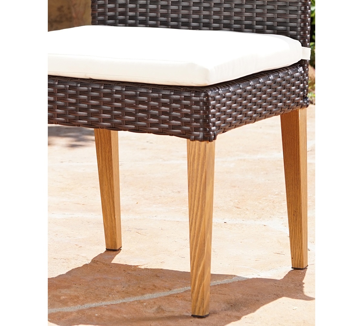 Noble House Carlsbad Outdoor Water Resistant Chairs (set Of 2) In Brown