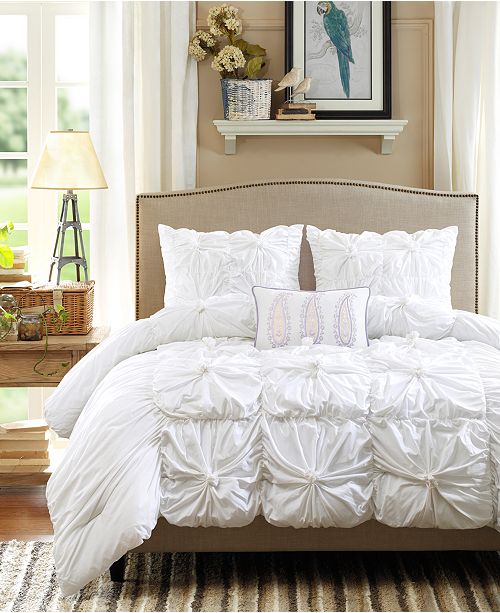Madison Park Harlow 4 Pc Full Queen Comforter Set Reviews Bed