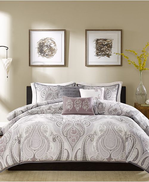 Madison Park Samir 6 Pc Full Queen Duvet Cover Set Reviews