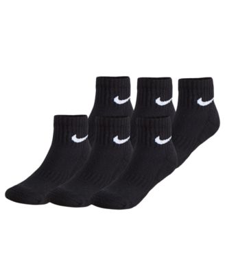 boys black nike socks