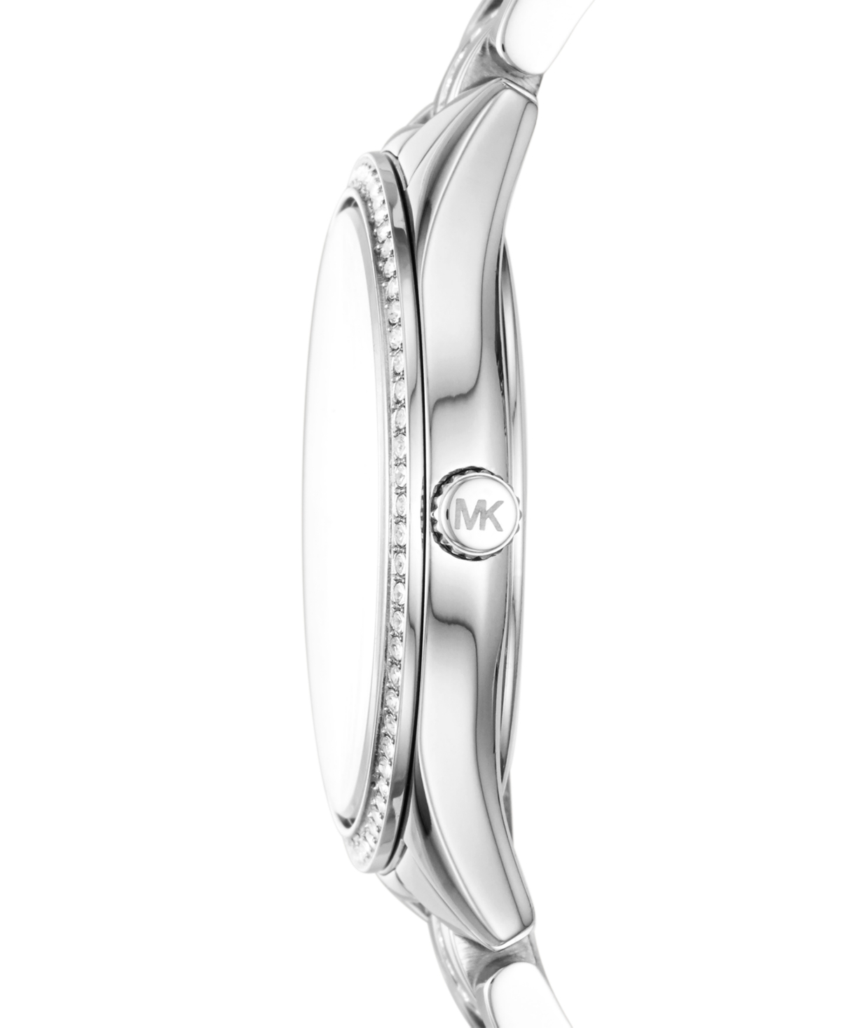 Shop Michael Kors Women's Mini Lauryn Stainless Steel Bracelet Watch 33mm
