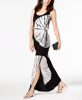 INC International Concepts I.N.C. Tie-Dyed Maxi Dress, Created for 