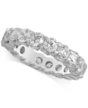 image of Diamond Eternity Band (4 ct. t.w.) in 14k White Gold