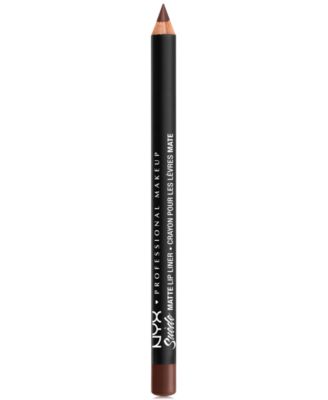 Nyx Professional Makeup Suede Matte Lip Liner - Club Hopper deep purple mauve 4$