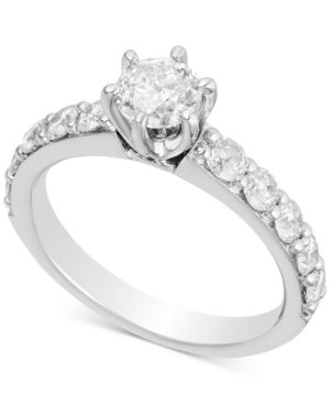 image of Diamond Engagement Ring (1-1/2 ct. t.w.) in 14k White Gold