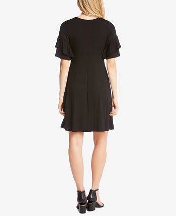 Karen kane 2025 ruffle sleeve dress