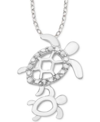 macy's turtle necklace