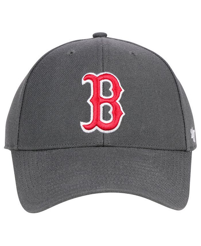 '47 Brand Boston Red Sox Charcoal MVP Cap - Macy's