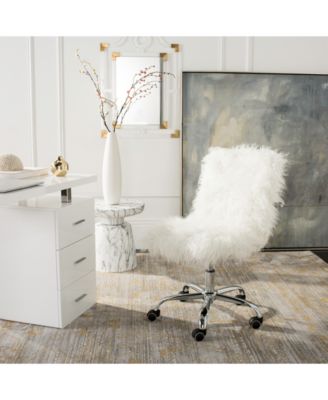 Hanna Faux Fur Office Chair