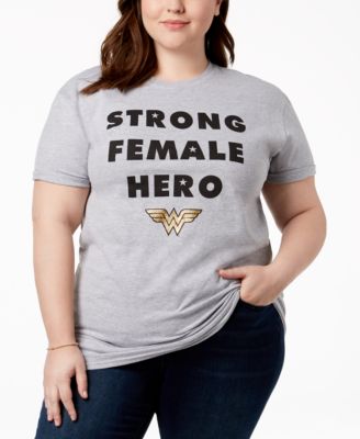 Hybrid - Plus Size Wonder Woman T-Shirt