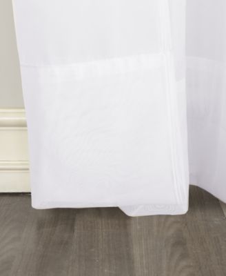 Sheer Voile Tab Top Curtain Panel