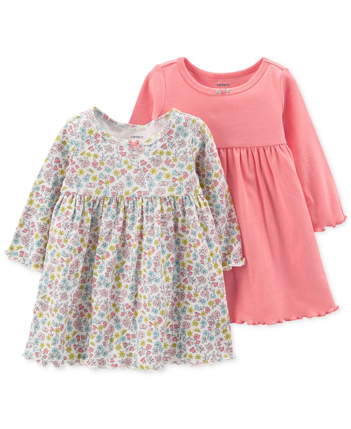Carter's Baby Girls 2Pack Popover Cotton Dresses Macy's