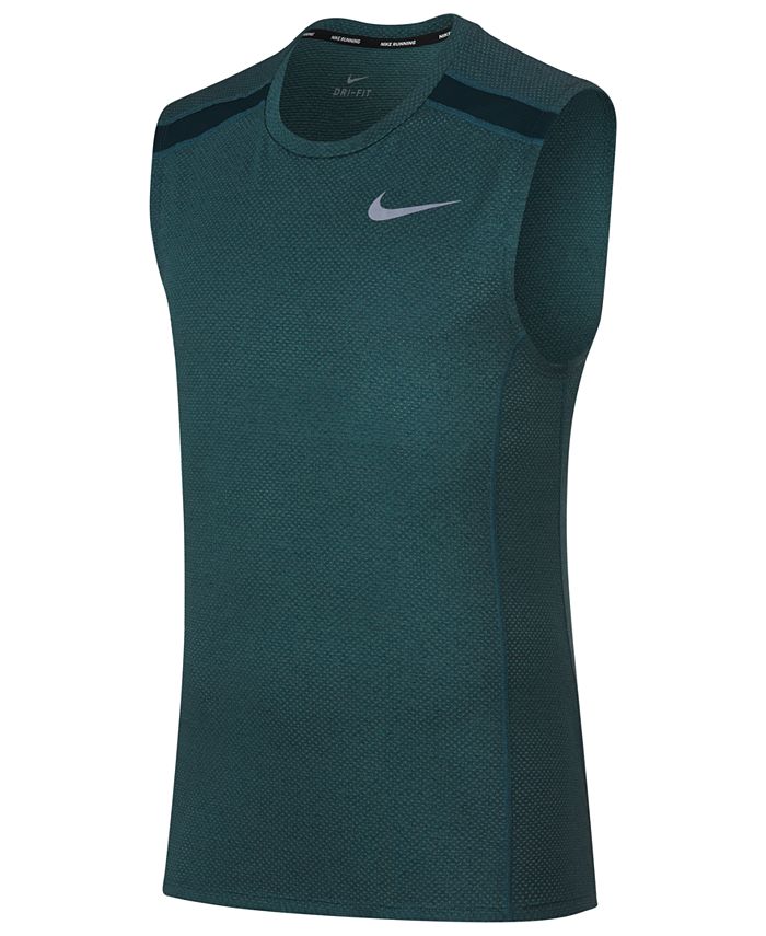 Nike Men's Dry Miler Sleeveless Running T-Shirt - Macy's