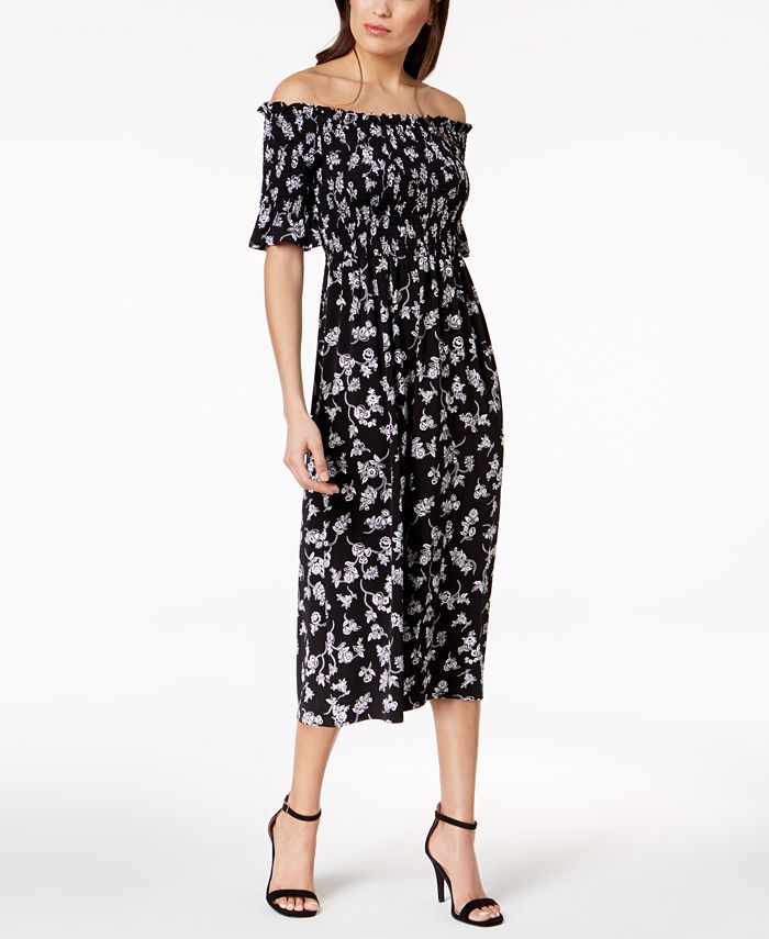 Vince camuto off the shoulder cheap midi dress