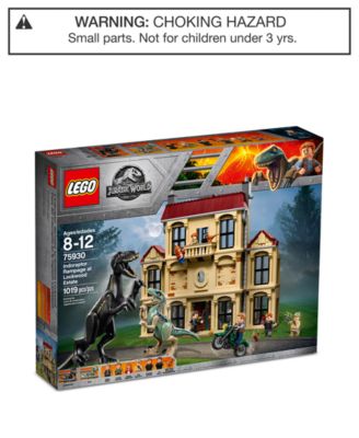 LEGO Jurassic World Indoraptor Rampage at Lockwood Estate 75930 Macy s