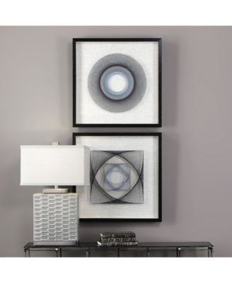 2-Pc. String Duet Geometric Wall Art Set 