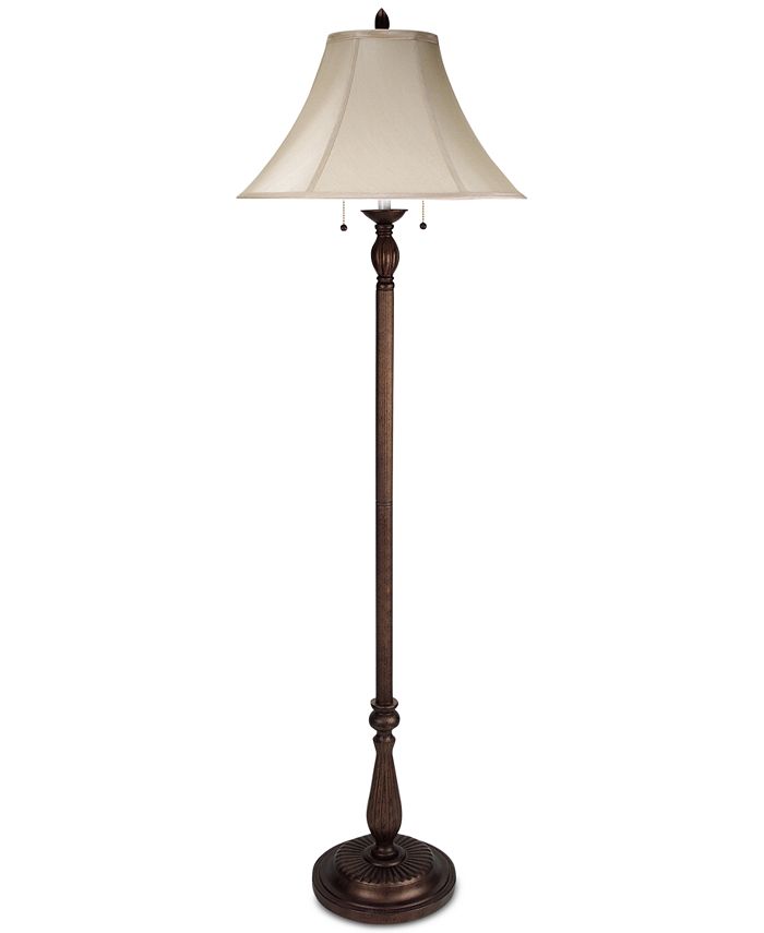 Cal Lighting - 60W 2-Light Floor Lamp