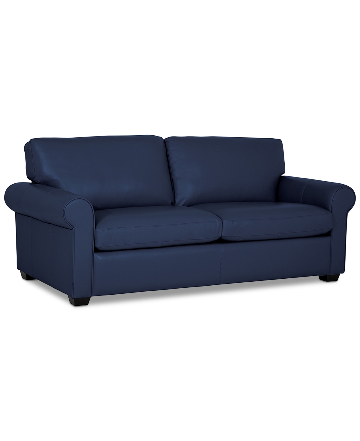Orid Full Roll Arm Leather Sleeper, Created for Macy's -(Special Order)