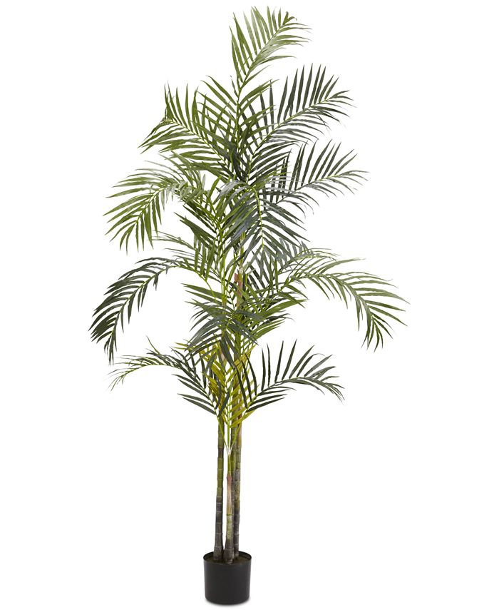 Nearly Natural 7' Artificial Areca Palm Silk Tree - Macy's