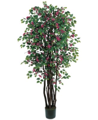 Nearly Natural - 6' Artificial Bougainvillea Tree