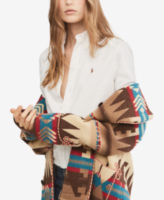 Polo Ralph Lauren Slim Fit Long-Sleeve Oxford Shirt 