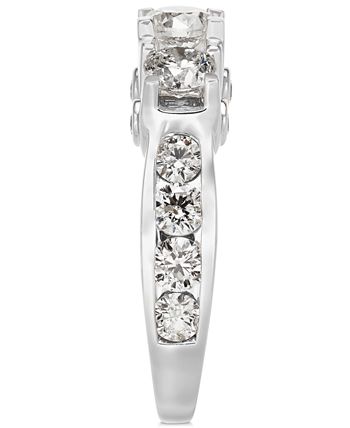 Macy's - Diamond Ring in 14k White Gold (3 ct. t.w.)