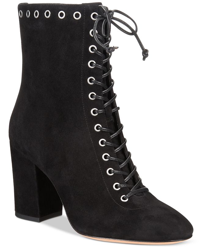coach grey booties