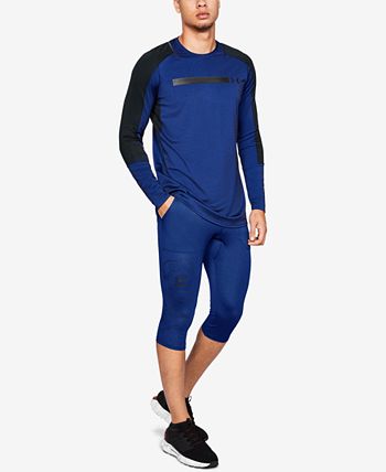 Under Armour Men's Perpetual Compression Cropped Mesh Running Tights -  Macy's