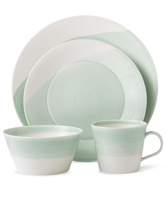 Royal Doulton Dinnerware, 1815 Green Collection - - Macy's