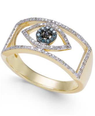 eye engagement ring