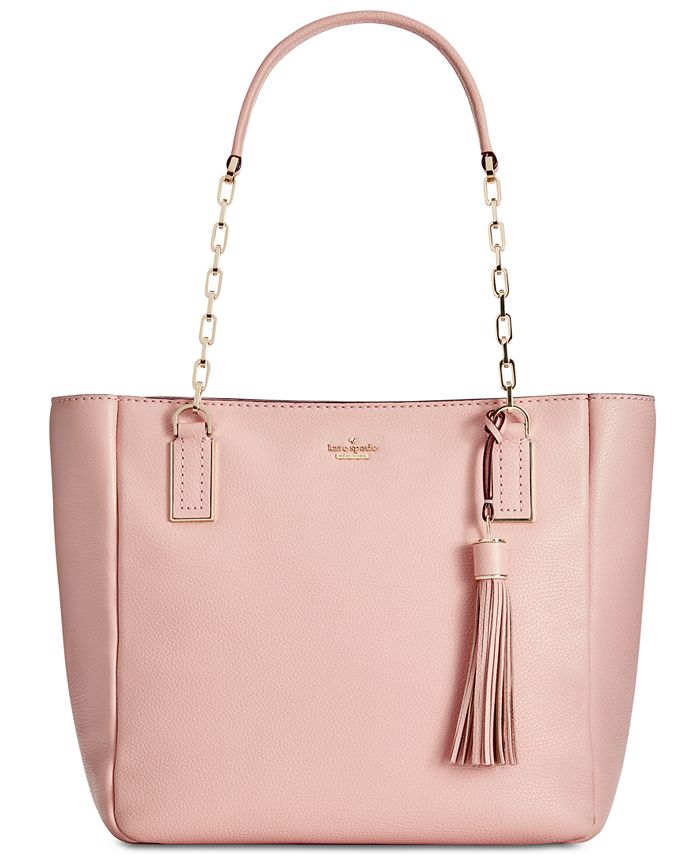 kate spade new york Kingston Drive Vivian Medium Pebble Leather Tote &  Reviews - Handbags & Accessories - Macy's