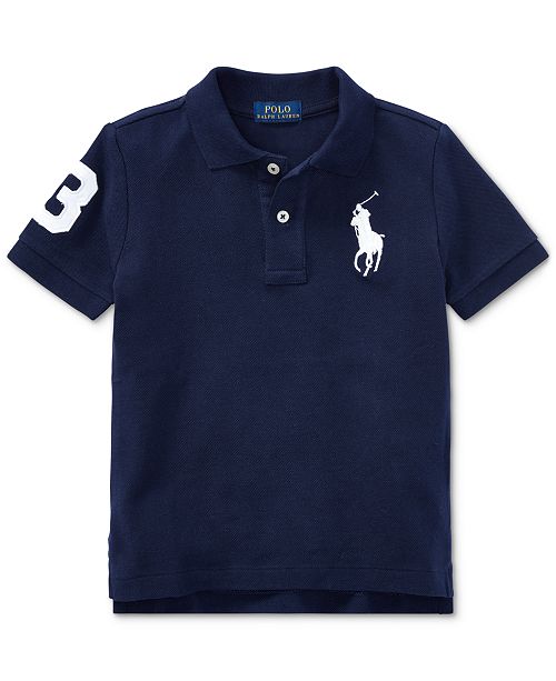 Polo Ralph Lauren Toddler Boys Cotton Polo & Reviews - Shirts & Tops ...