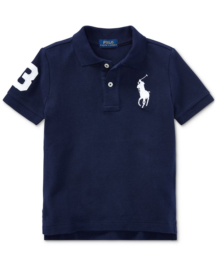 Polo Ralph Lauren Big Boys Cotton Mesh Short Sleeve Polo & Reviews - Shirts  & Tops - Kids - Macy's