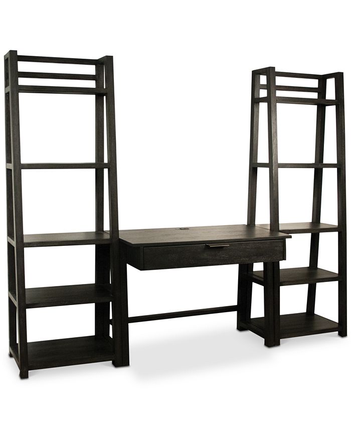 Furniture Ridgeway Home Office Furniture, 3Pc. Set (Wall Desk & Two