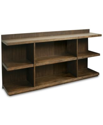 Furniture - Ridgeway Home Office Peninsula USB Outlet Bookcase