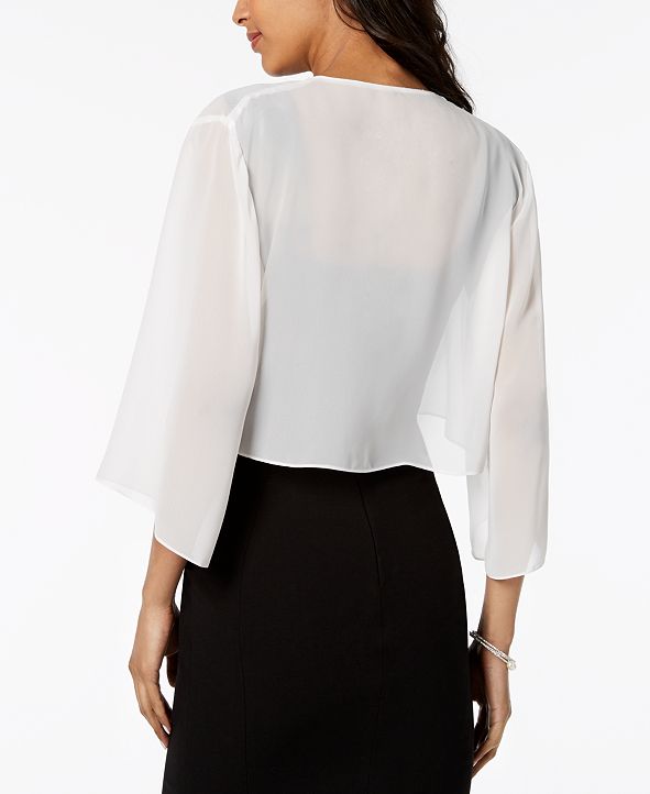 alex evenings chiffon cover up