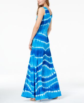 macy's tie dye maxi dress