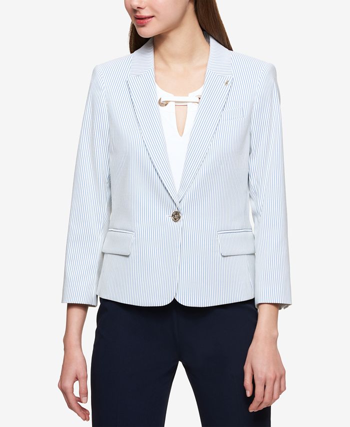 Tommy hilfiger seersucker jacket deals