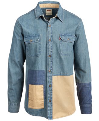 Levi's - Men's Patchwork Denim Shirt