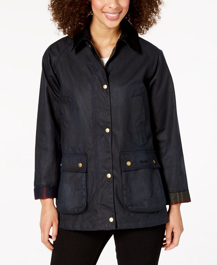 Barbour Waxed Cotton Coat Macy's