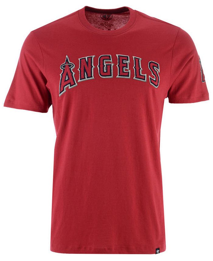 '47 Brand Men's Los Angeles Angels Fieldhouse Basic T-Shirt - Macy's