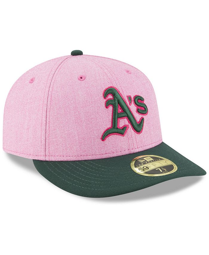 New Era Oakland Athletics Mothers Day Low Profile 59Fifty Fitted Cap ...