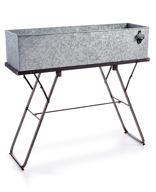 3r Studio Galvanized Metal Beverage Tub Stand Reviews