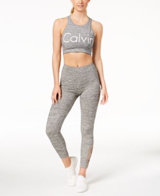 calvin klein leggings and sports bra