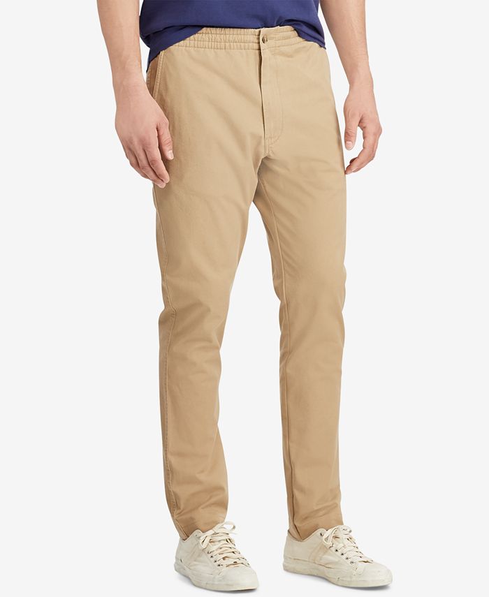 Polo Ralph Lauren Men's Prepster Relaxed-Fit Tapered Pants - Macy's