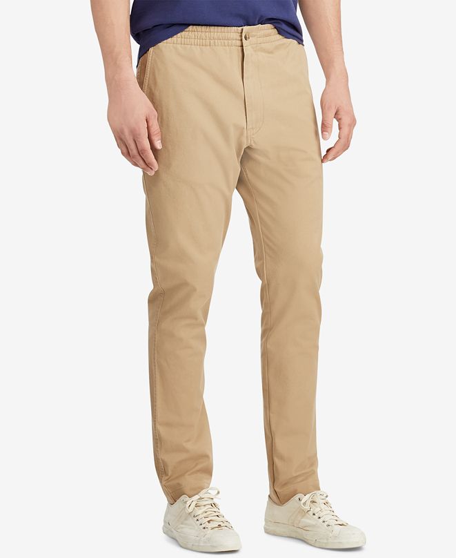 Polo Ralph Lauren Men's Prepster Relaxed-Fit Tapered Pants & Reviews ...