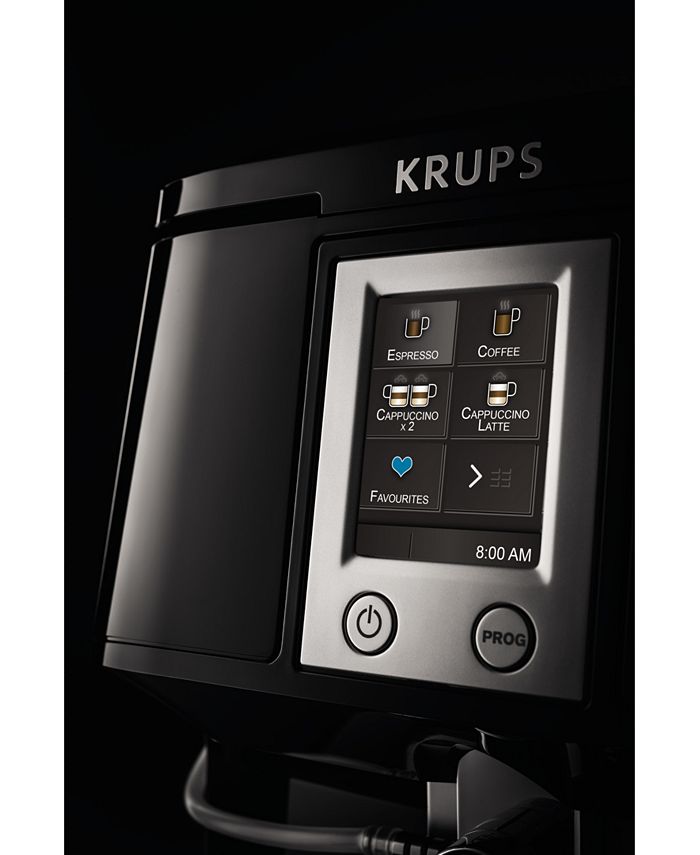 Krups EA880851 Fully Automatic 2IN1 Touch Cappuccino Espresso Machine
